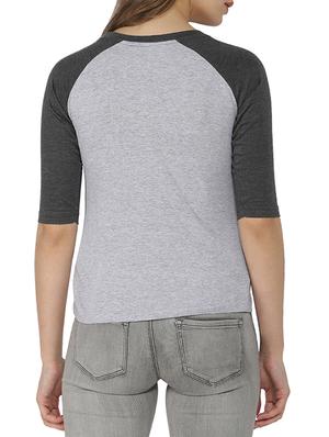 Graphic print round neck tee - 15200587 - Standard Image - 3