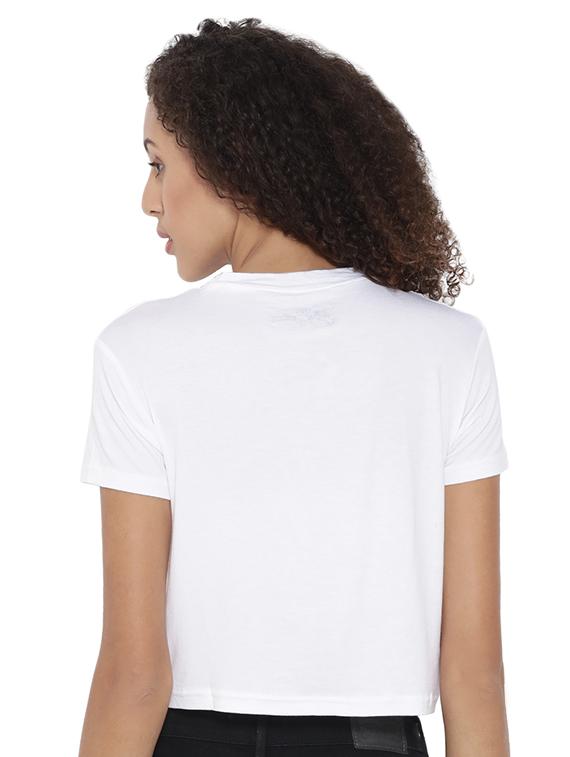 solid boxy crop tee - 15200945 - Zoom Image - 3