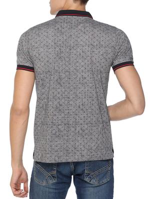 grey cotton blend pocket t-shirt - 15204947 - Standard Image - 3