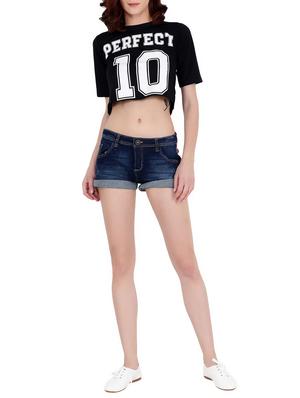 blue denim shorts - 15205582 - Standard Image - 6