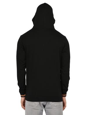 black cotton t-shirt - 15211080 - Standard Image - 3