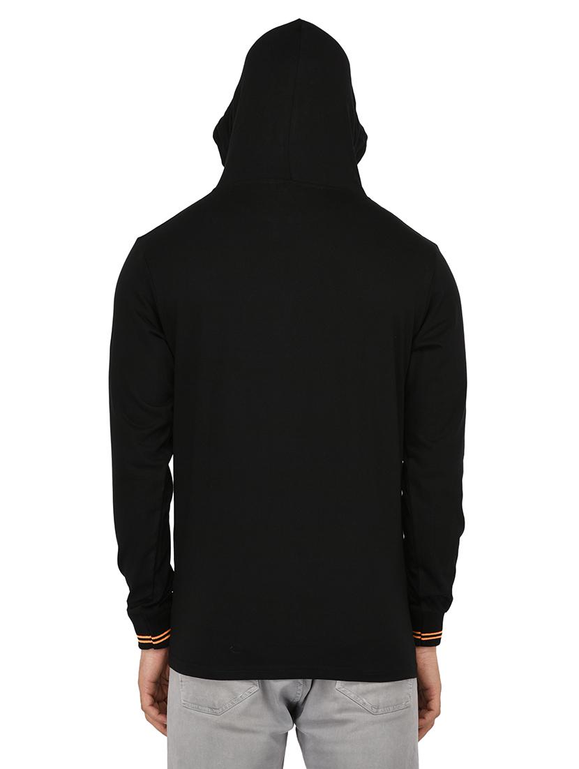 black cotton t-shirt - 15211080 - Zoom Image - 3