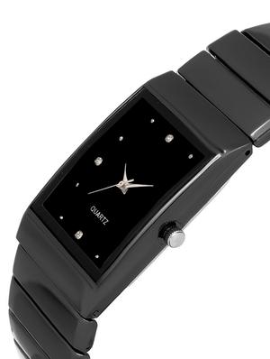jaycreation black metal men's analog watch - 15211386 - Standard Image - 3