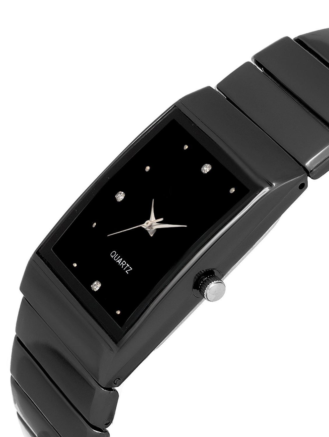 jaycreation black metal men's analog watch - 15211386 - Zoom Image - 3