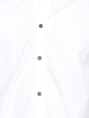 white solid casual shirt - 15211957 - Standard Image - 3