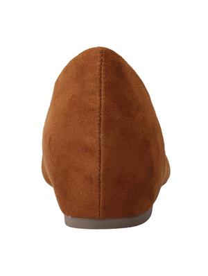 brown slip on ballerina - 15216260 - Standard Image - 3