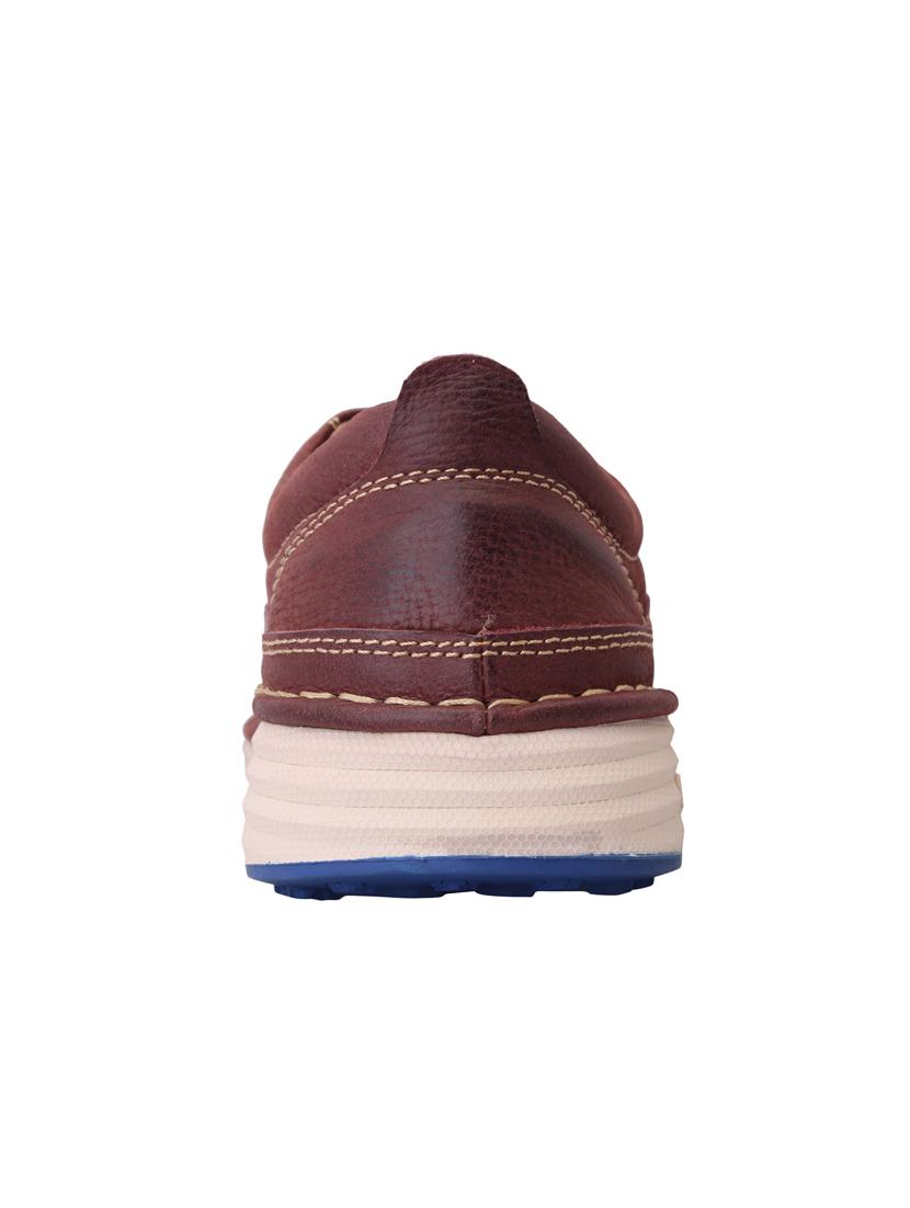 red Nubuck lace up sneaker - 15216928 - Zoom Image - 3