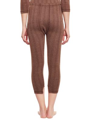 set of 2 brown cotton thermal bottom - 15218380 - Standard Image - 3