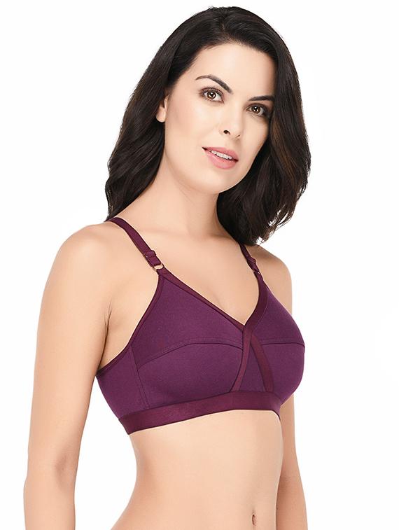 set of 2 multi colored cotton bra - 15218517 - Zoom Image - 3