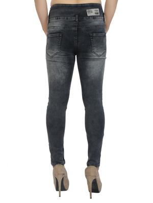 black stone wash denim jeans - 15221476 - Standard Image - 3