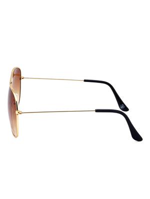 royal son uv protected aviator sunglasses for women (rs004av|58|brown lens) - 15221846 - Standard Image - 3