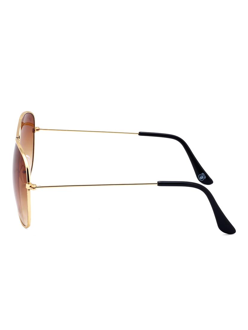 royal son uv protected aviator sunglasses for women (rs004av|58|brown lens) - 15221846 - Zoom Image - 3