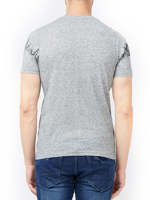 grey cotton t-shirt - 15222061 - Standard Image - 3