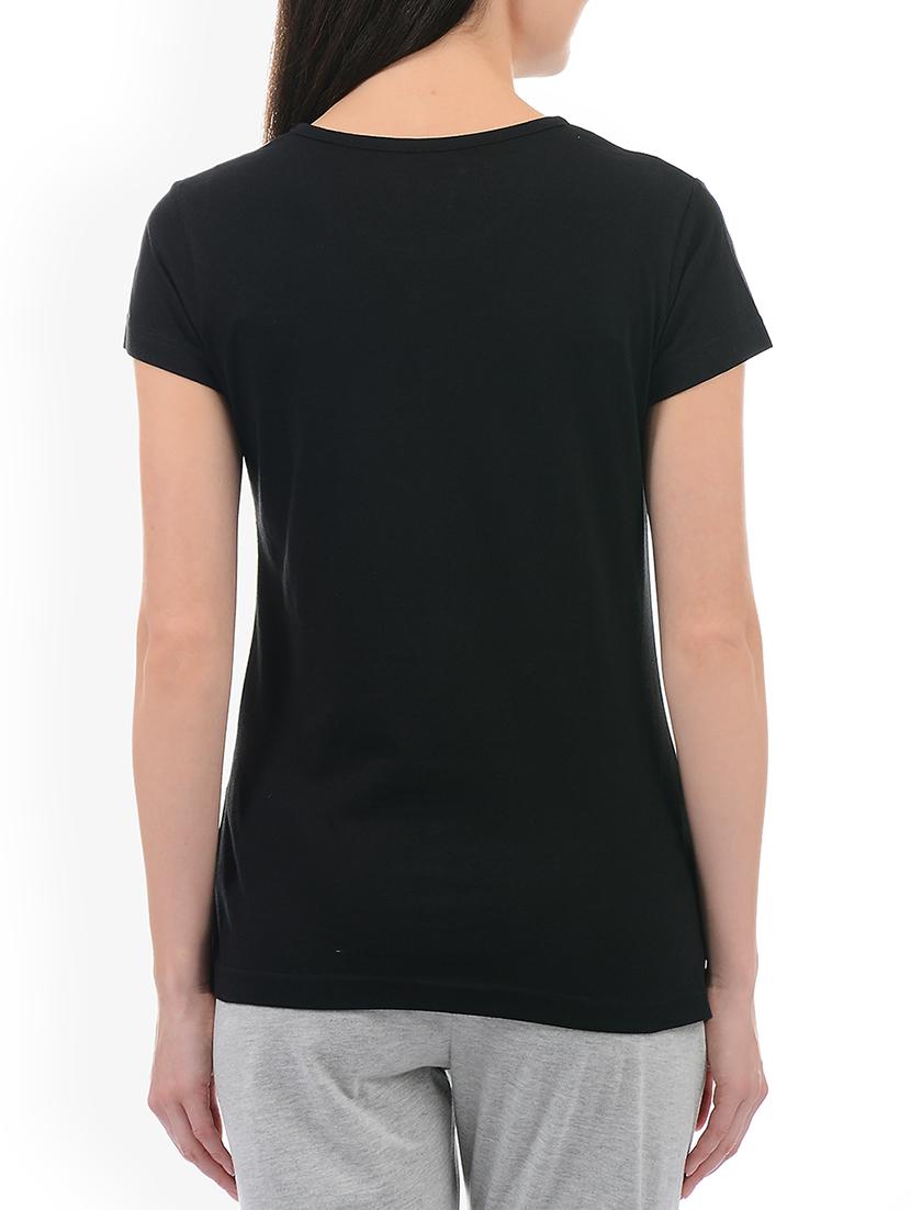 embossed detail round neck tee - 15226500 - Zoom Image - 3