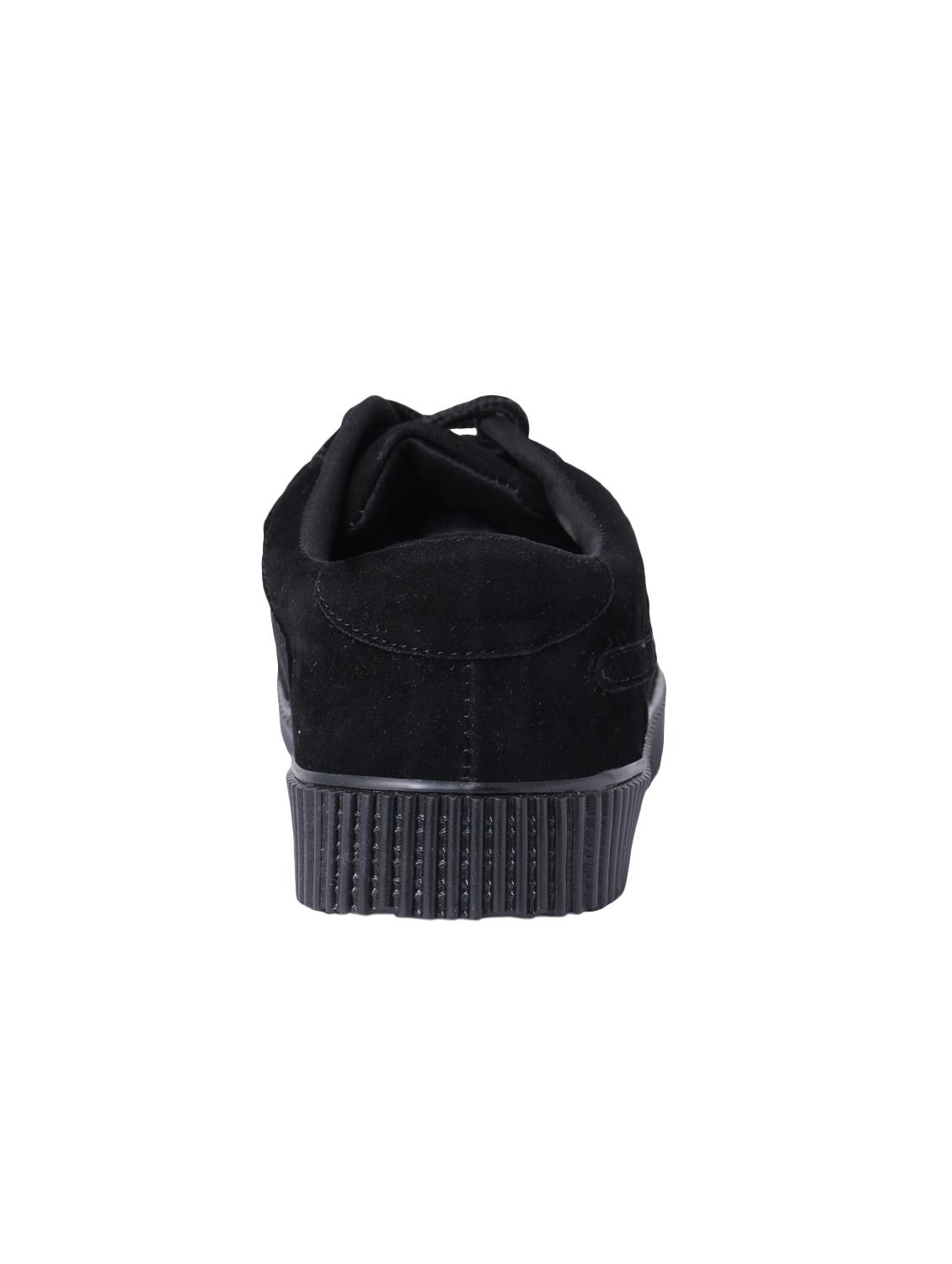 black suede lace up sneaker - 15227250 - Zoom Image - 3