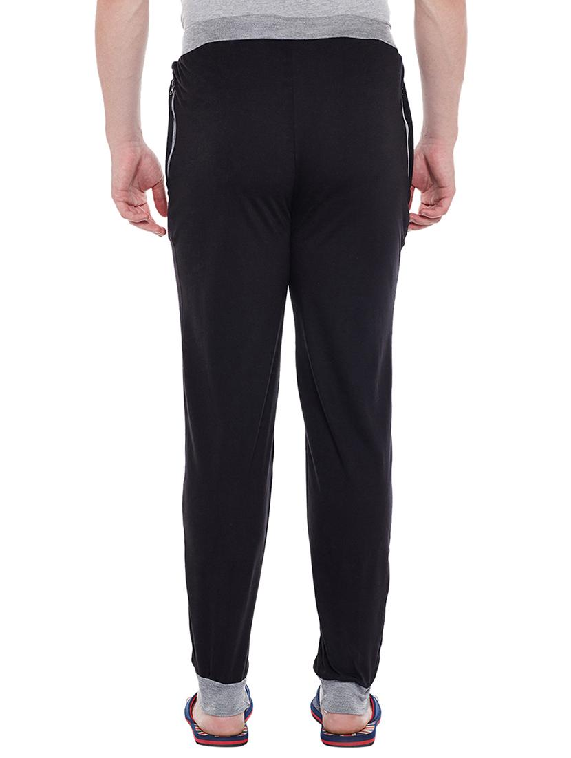 black cotton joggers - 15231931 - Zoom Image - 3