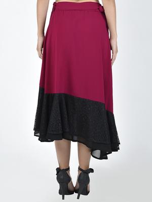 asymmetric ruffled skirt - 15233274 - Standard Image - 3