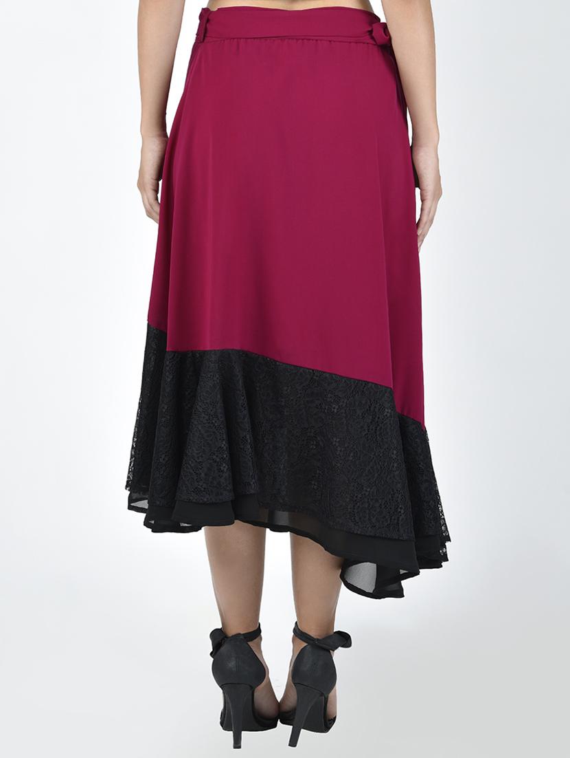 asymmetric ruffled skirt - 15233274 - Zoom Image - 3