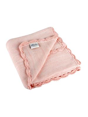 Cotton pink blanket - 15234912 - Standard Image - 3