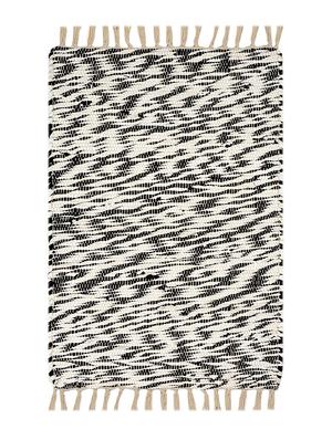 100% cotton unique design handloom made soft reversiable multi purpose Chindi rugs for regular use. Size is 90x150 cm - 15235367 - Standard Image - 3