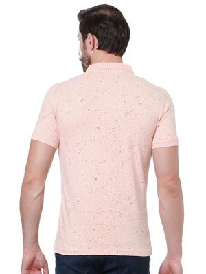 peach cotton all over print t-shirt - 15238488 - Standard Image - 3