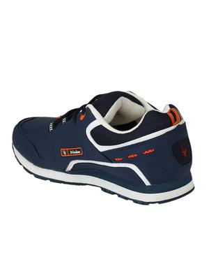 blue leatherette sport shoe - 15238573 - Standard Image - 3