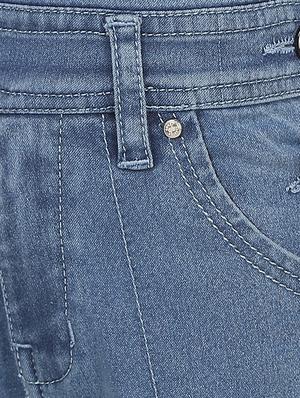 blue cotton blend dungaree - 15238904 - Standard Image - 3