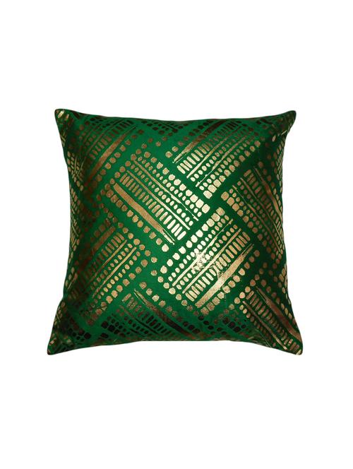Foil print Cushion Cover - 15243370 - Standard Image - 1