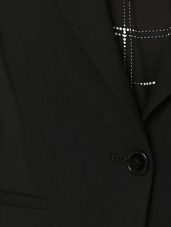 solid formal blazer - 15244166 - Zoom Image - 3