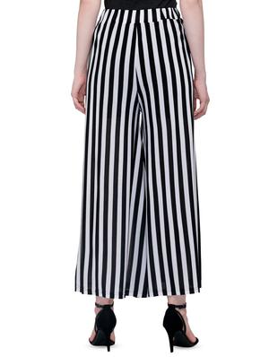 high rise striped flared palazzo - 15252386 - Standard Image - 3
