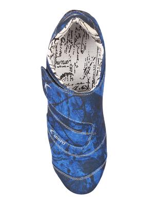 blue fabric casual slipon - 15252762 - Standard Image - 3