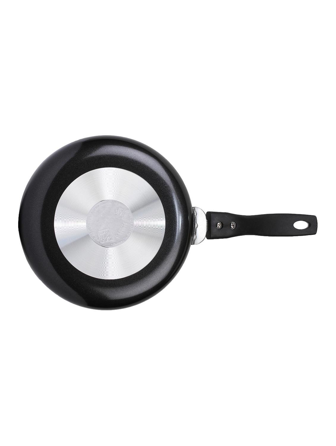 non stick induction friendly frypan with stainless steel lid (large, approx. 22.5 cms,approx. 1.2 litres) - 15254297 - Zoom Image - 3