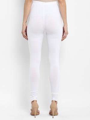 white polyester leggings - 15256356 - Standard Image - 3