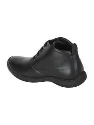 red chief black leather low ankle boots - 15258172 - Standard Image - 3