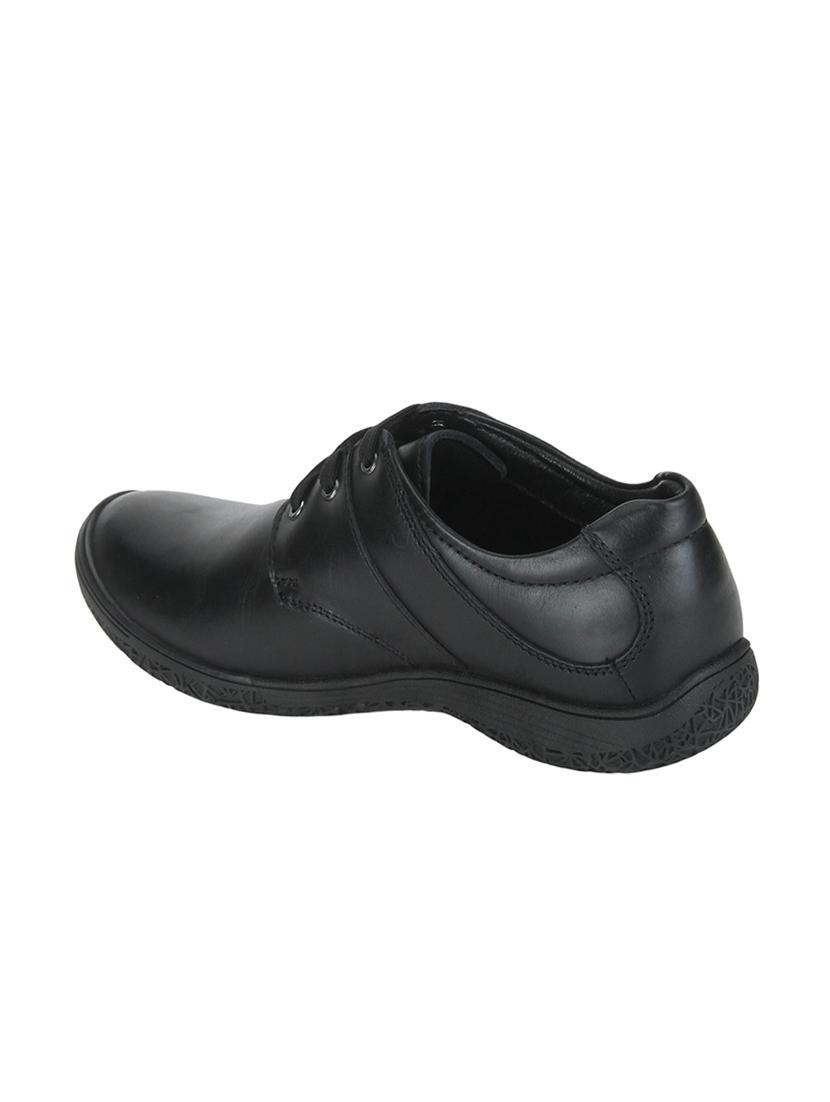 red chief black Leather lace-up derbys - 15258174 - Zoom Image - 3