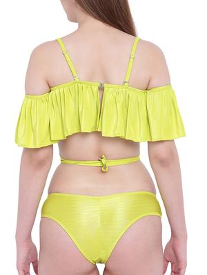 green solid bikini - 15260594 - Standard Image - 3