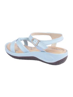 blue ankle strap sandal - 15266607 - Standard Image - 3