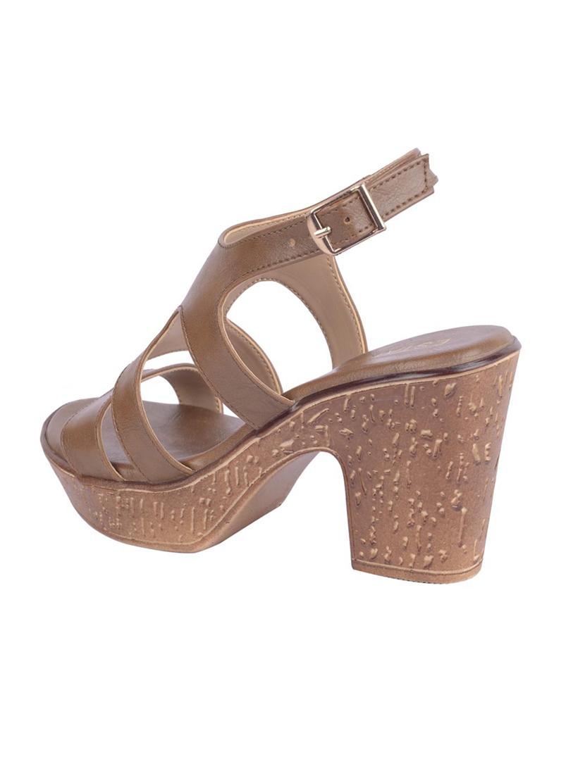 brown back strap sandal - 15266611 - Zoom Image - 3