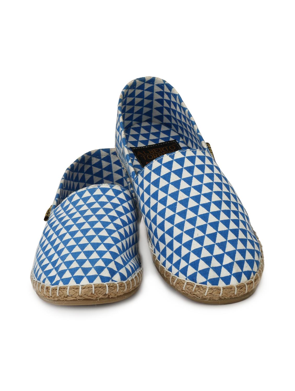 blue canvas slip on espadrille - 15268421 - Zoom Image - 3
