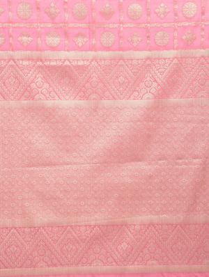 Zari motif Banarasi Saree - 15268432 - Standard Image - 3