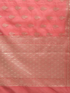Zari motif Banarasi Saree - 15268437 - Standard Image - 3
