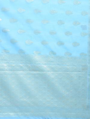 Zari motif Banarasi Saree - 15268529 - Standard Image - 3