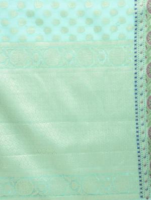 Zari motif Banarasi Saree - 15268532 - Standard Image - 3