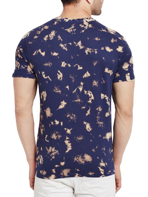 navy blue cotton tshirt - 15268727 - Zoom Image - 3