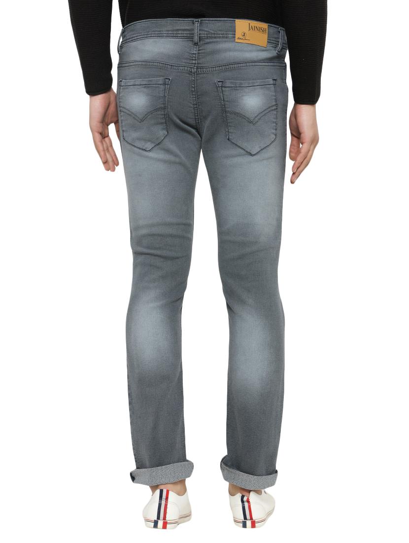 grey denim washed jeans - 15273161 - Zoom Image - 3