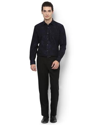 black cotton formal shirt - 15274683 - Standard Image - 3