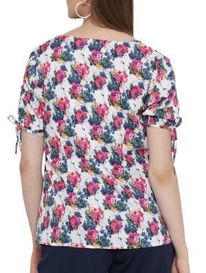 floral button down top - 15275493 - Standard Image - 3