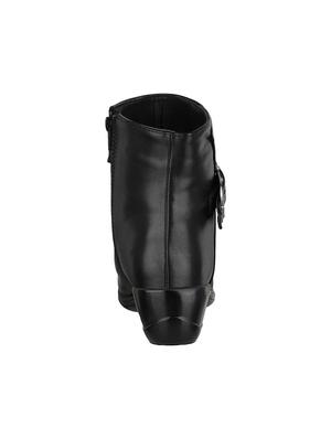 black pvc ankle boot - 15279224 - Standard Image - 3