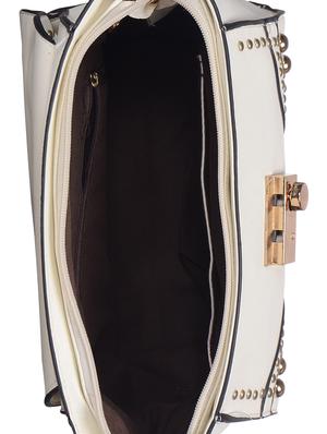 white leatherette (pu) sling bag - 15281700 - Standard Image - 3