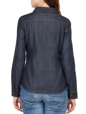 long sleeved denim shirt - 15282371 - Standard Image - 3